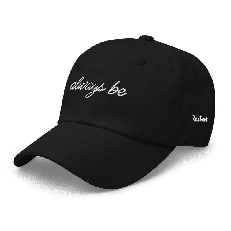 Organic Dad Hat - Black - Resilient