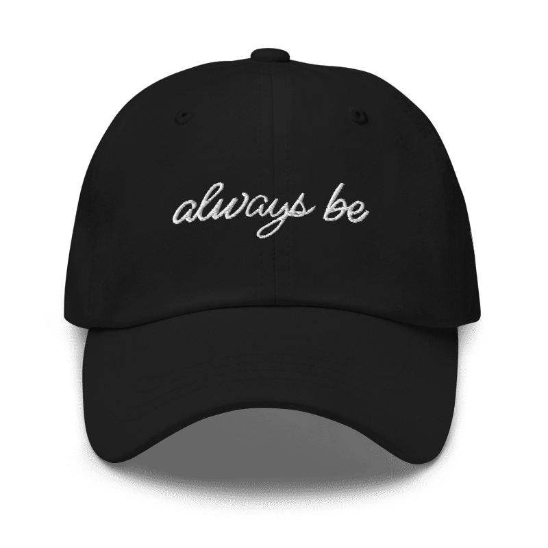Organic Dad Hat - Black - Resilient