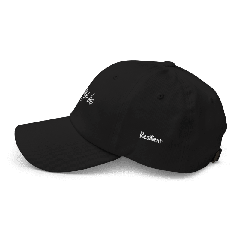 Organic Dad Hat - Black - Resilient