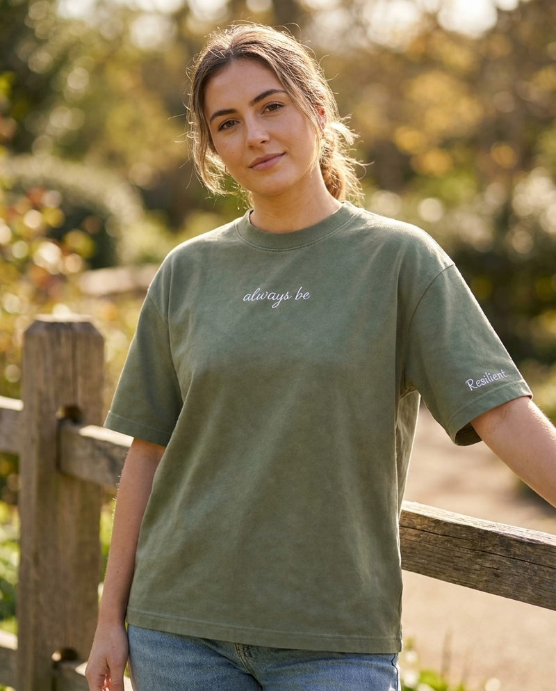 Classic Tee - Resilient - Oil Green