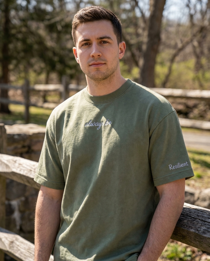 Classic Tee - Resilient - Oil Green